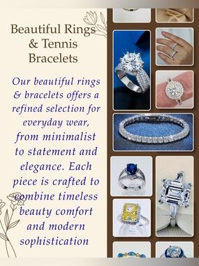 New Rings & Tennis Bracelets 
Bangles 6/19 10 PM ET